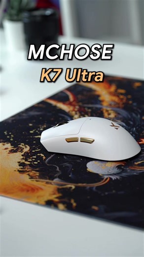 รีวิว MCHOSE K7 Ultra เมาส์ทรง V3 Pro ได้แท่นชาร์จดีๆ #เมาส์ #gamingmouse #mouse