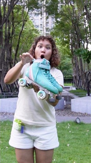 I want to be a model, but I even fall when walking on the grass. #rollerskating #sanrolling #san