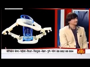 Dr Rizwan at ABP MAJHA Doctor, in conversation with Dr Mahesh Chitnis