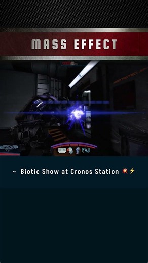 Biotic Show at Cronos Station 💥⚡ | Mass Effect 3