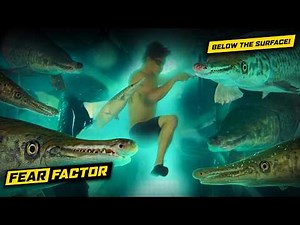 🦈🔐 LOCKED in a Tank of WHAT!? 🌊😱 | Fear Factor: House of Fear