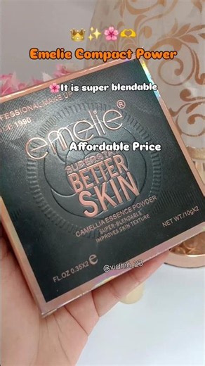Emelie Compact Powder #shorts #makeup
