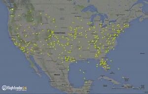 6.6K views · 168 reactions | See the effects of today’s technical issues on Southwest Airlines’ flights. The video runs from 15:00-02:00 UTC | 10:00-21:00 CDT. Southwest states that their operations are recovering, however some disruption is expected through tomorrow morning. If you have a flight booked with Southwest tomorrow, please contact the airline directly for the latest information about your flight. | Flightradar24.com | Facebook