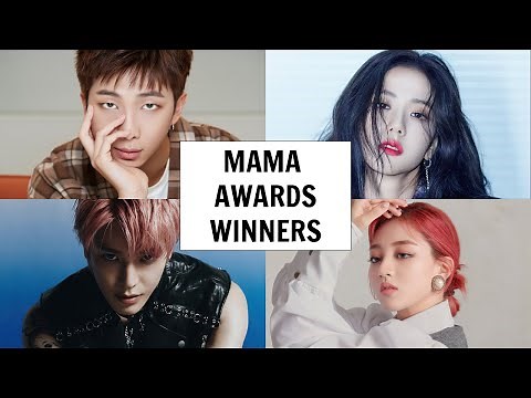 MAMA AWARDS 2020 WINNERS