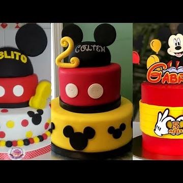 mickey mouse clubhouse cake | how to make mickey mouse cake | minnie mouse cake