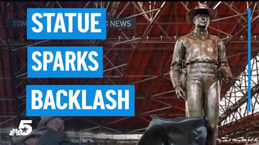 Texas Rangers statue sparks backlash after unveiling in North Texas