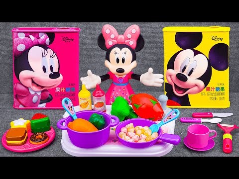 Satisfying with Unboxing Minnie Mouse Candy Playset 🍬 Review Toys ASMR