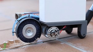 DIY Grout Cleaning Machine Does A Good Job