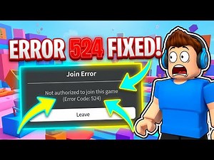 How To Fix Roblox Error 524 | Easy Guide