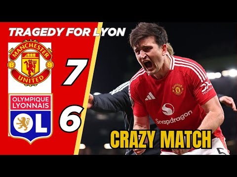 Manchester United vs Lyon 7-6 UEL 2025 | Two Legs and Two Dramatic Matches | Extended Highlights