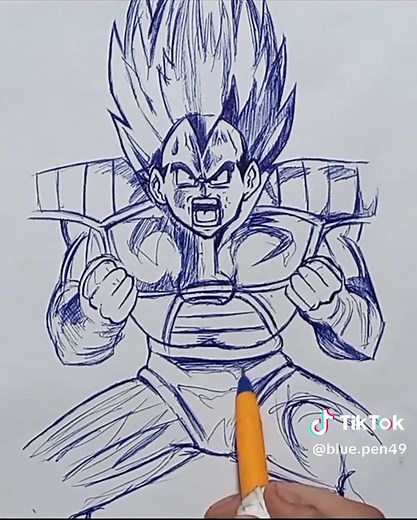 Ultimate Guide to Drawing Vegeta from Dragon Ball