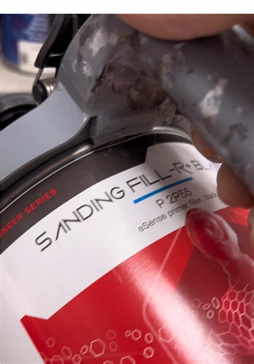 Sanding Fill-R Primer for Perfect Auto Body Finish
