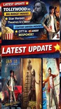 Tollywood Latest Movie Updates OTT Release Dates + Theatre BuzzTelugu Cinema