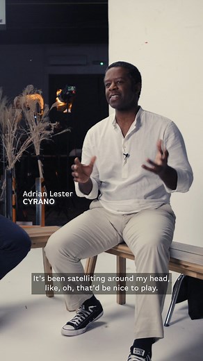 Bringing Cyrano de Bergerac to the stage ⚔️✨ There's just one week to go until this thrilling, lyrical tale of love and lies comes to the Swan Theatre Cyrano de Bergerac by Edmond Rostand - in a new version by Simon Evans and Debris Stevenson - with Adrian Lester in the title role, plays for 8 weeks only — don't miss it 🎟️ Find tickets: https://www.rsc.org.uk/cyrano-de-bergerac | Royal Shakespeare Company