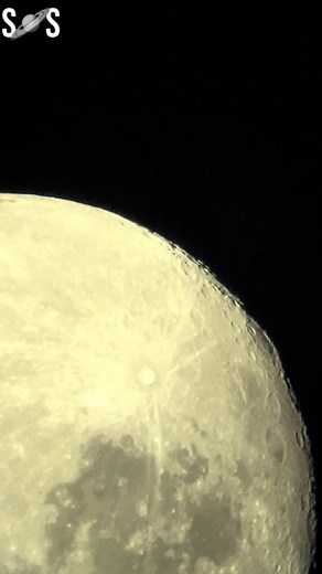 497 reactions · 18 shares | Zooming in the Moon  Tried zooming in the Moon #moon #astronomy #nasa #viewmoon #moonlight | Secrets of Space | Facebook