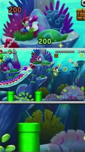 Munching Away with Hungry Baby Yoshi 🦖🔥 | Mario INSANE Skill #Shorts