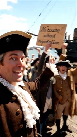 Boston Tea Party (1773) #facts# fyp #storytime