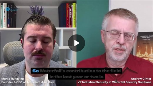 #tesseracttalks #otsecurity #cybersecurity #criticalinfrastructure #industrialsecurity #remoteaccess | Marko Rukavina