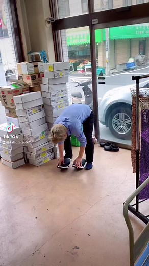 Balancing Fun: Hoverboard Adventures in a Store