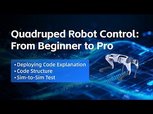 Quadruped Robot Control | From Beginner to Pro Episode 3