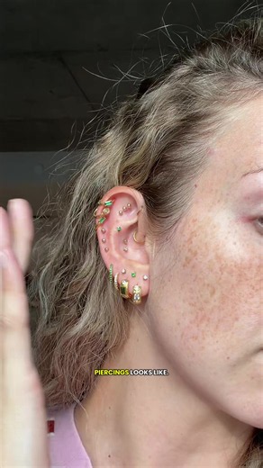 What 44 Ear Piercings Look Like: Subtle Multi-Piercing Style