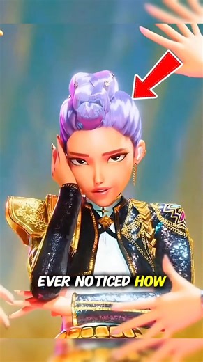 Why Rumi and Elsa are basically the same character #shorts