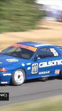 Skyline R32 GT-R 'Godzilla' roars up the FOS Hill