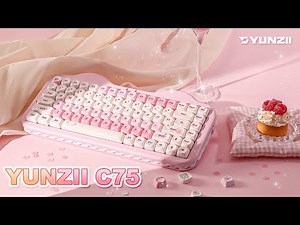 UNBOXING C75: Sprinkle Sweetness on Every Keystroke!