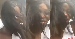 Lady shares ordeal after boarding a public bus, wearing a bone straight wig (VIDEO) - YabaLeftOnline