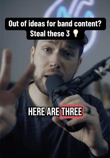 3 Easy Content Ideas for Bands to Boost Engagement