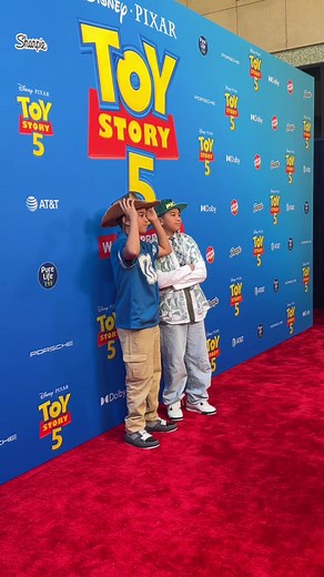 Thank you @Disney for inviting us to the Toy Story 5 premiere! So excited for everyone to watch it. Go catch it in theatres June 19th! #ToyStory5