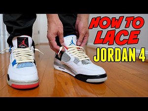 3 WAYS HOW I LACE & STYLE JORDAN 4