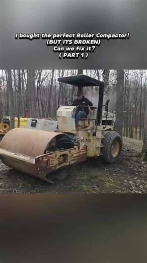 PART 1 : I bought the perfect Roller Compactor! (BUT ITS BROKEN) Can we fix it? #broken #but #bought #perfect #roller #challenge #dieselcreek #charlidamelio #foryou #foryoupage #fy #fypシ゚viral #fypage #viral #video #unitedstates #usa