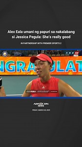 World No. 4 Jessica Pegula had nothing but praise for Filipino tennis star Alex Eala following their #MiamiOpen semifinal match. | ABS-CBN News