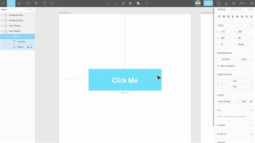 【Figma基础知识】-阴影和模糊效果（Effects）