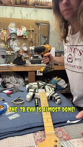 Thank you @stewmac_guitar for all the hardware and paint! #evh #eddievanhalenguitar #vanhalen #guitarbuild #guitarist #edwardvanhalen | Ben Cote