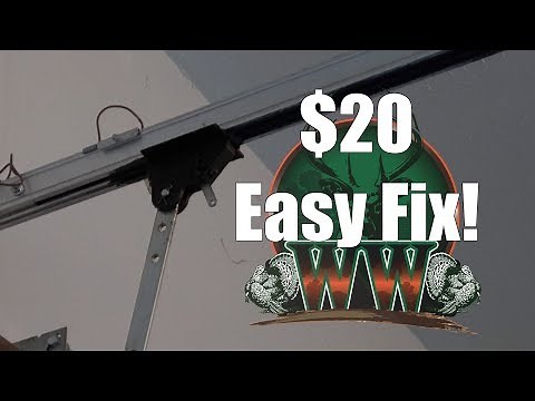 How to Fix Genie Garage Door Grinding