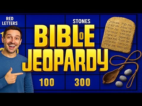 Can You Answer These 30 Bible Trivia Questions? (Jeopardy Style)