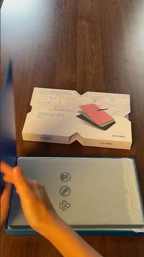 Satisfying ASMR Unboxing of the XP-Pen DECO 01 V2 Drawing Tablet