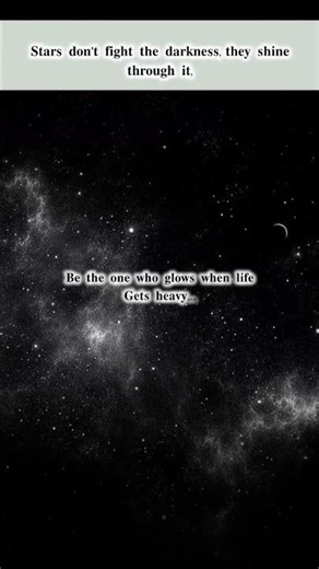 Stars don't fight the darkness #motivationalvideo #successmindsetquotes #successmotivation #success