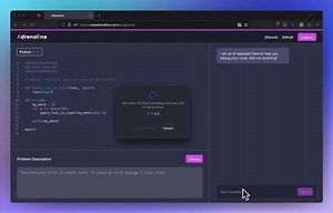 I made a chatbot that helps you debug your code