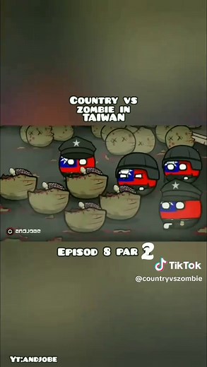 Country Balls Game: Taiwan vs Zombies Episode 8