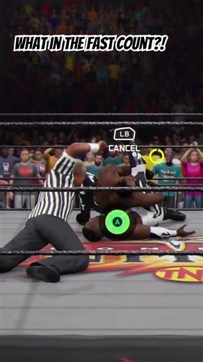 Fast count! #bookert #stevie #wcw #1999 #wwe2k25 #nitro #subscribe