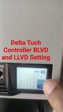 Delta Tuch Controller BLVD and LLVD Setting kaise karein #telecom #Delta #Eltak #Emarson #VNT #SMPS