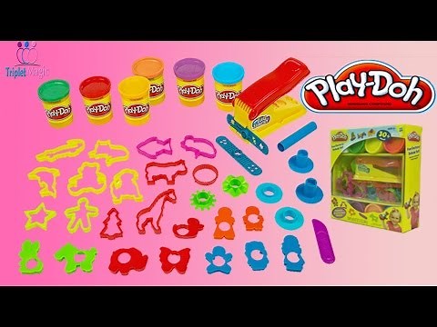 Play Doh Fun Factory Deluxe Set Toy Hasbro Playset Review