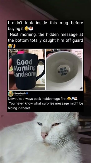 Morning Coffee Mug Reveals Heartwarming Hidden Surprise