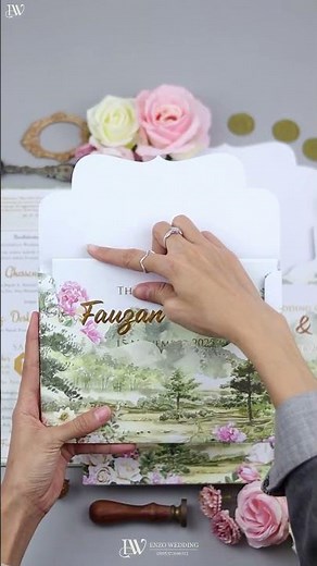 Undangan Pernikahan Premium Hardcover Kalender Free Custom #weddinginvitation #undangandigital