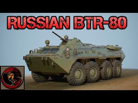 Russian BTR-80 Armored Personnel Carrier