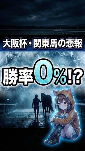 【大阪杯】【競馬】1番人気でも飛ぶ! 関東馬に隠された勝率0%の衝撃データ【G1】#大阪杯 #競馬 #競馬予想 #レーベンスティール #サンストックトン #G1 #中央競馬 #穴馬予想 #データ分析