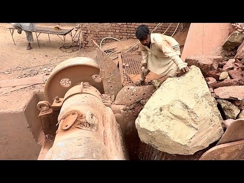 Massive Rock Crushing Action! Giant Stones vs Powerful Crusher Machine 🔥 
